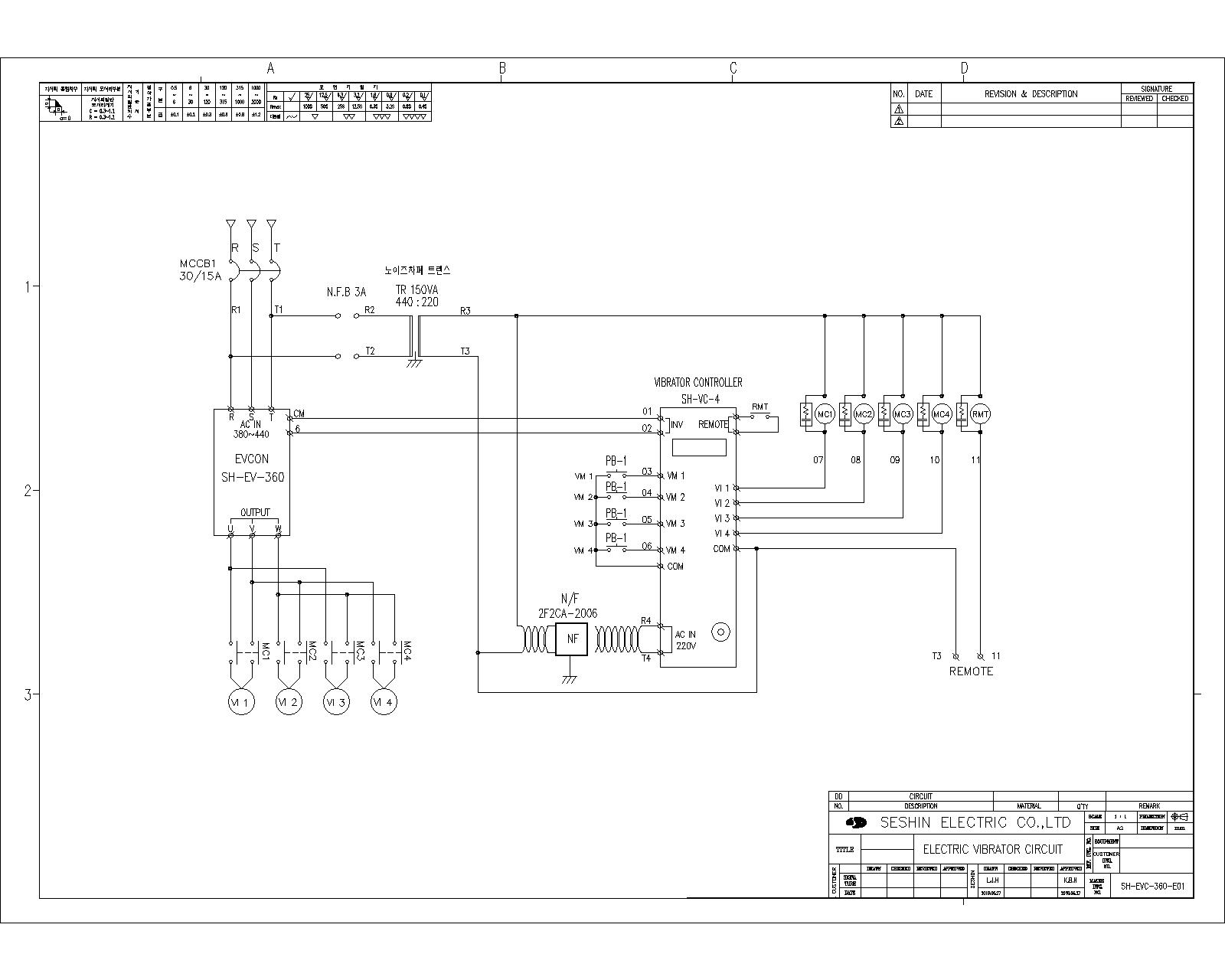 vibrator-sh-evc-4-panel